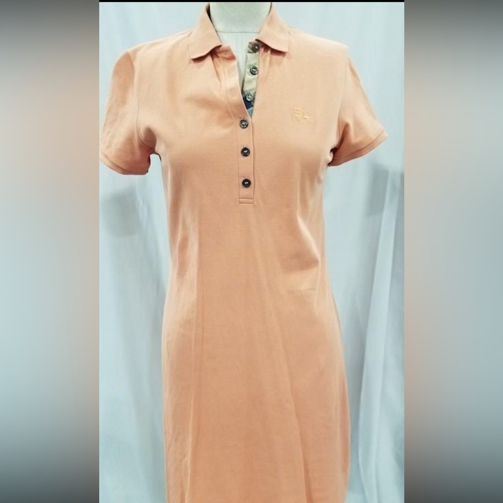Burberry Peach Dress Midi
